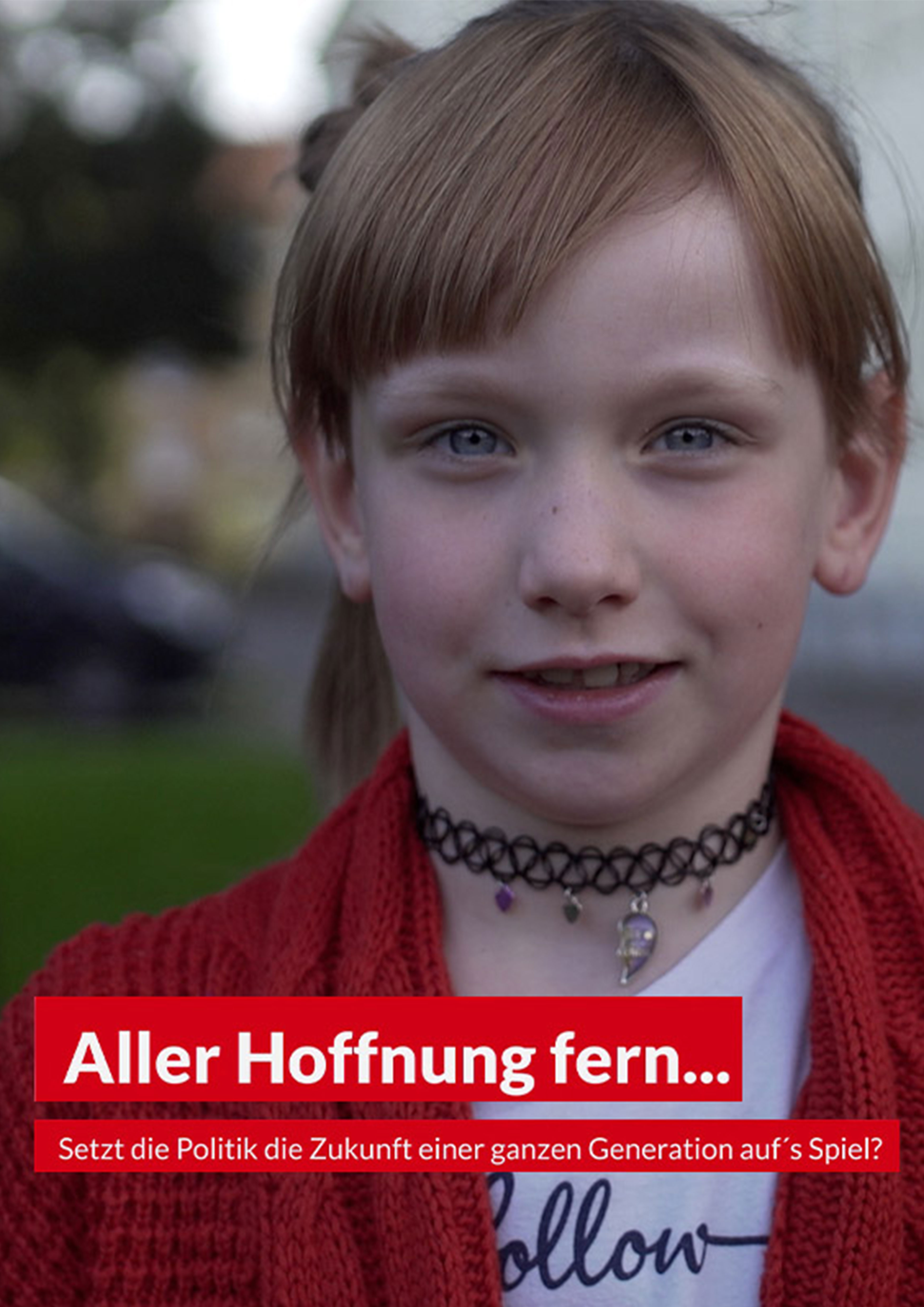 Filmplakat "Aller Hoffnung fern..."